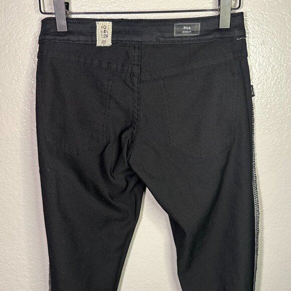 Volcom Stix Skinny Jean in Sulphur Black - Picture 5 of 7